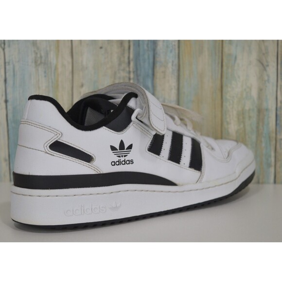 Adidas Forum Low Men's Size 13 Shoes Cloud White/Core Black FY7757 - Picture 3 of 10